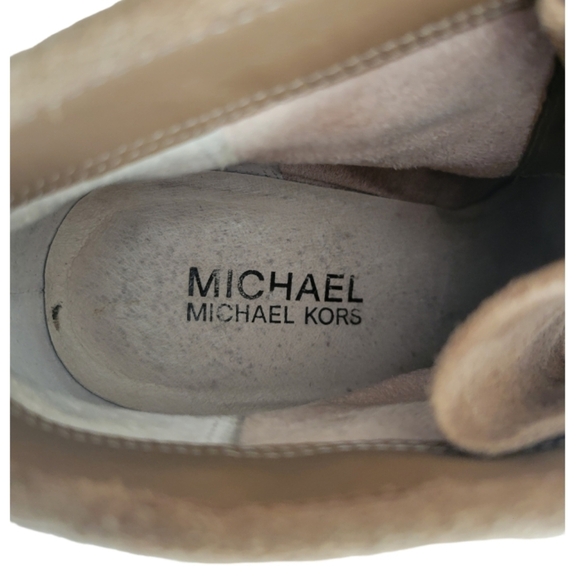 Michael Kors Wedge Suede Ankle Bootie Size 7.5 - Picture 6 of 6